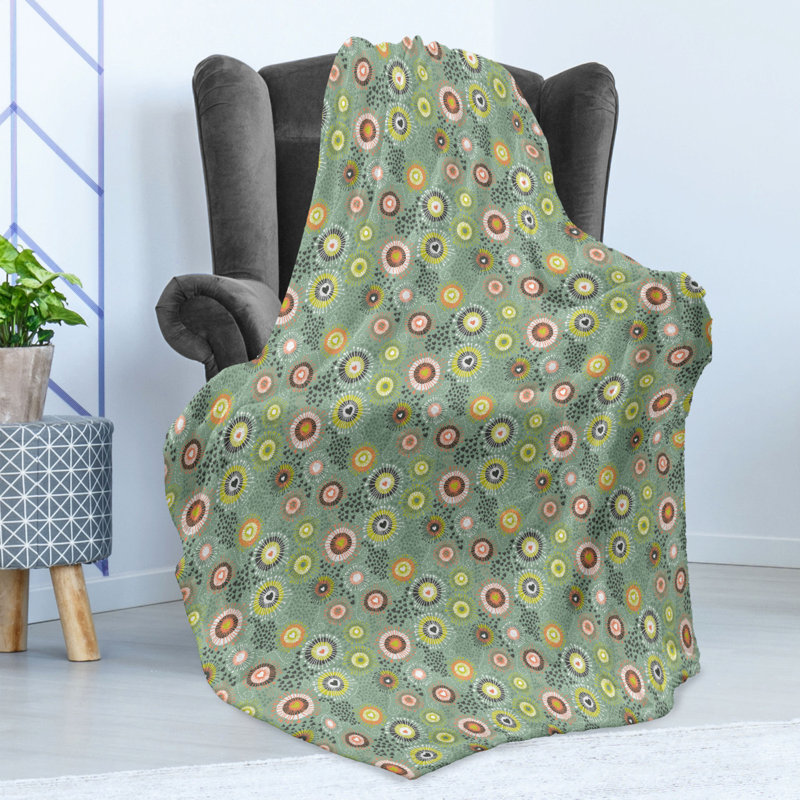 Hand Woven Throw Blanket, 60" W x 80" L