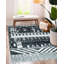 Tapis noir Marrakech Essence-108285043