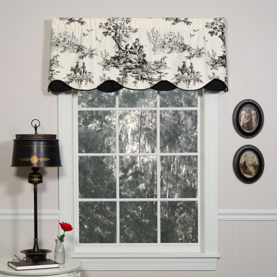 Bouvier Black Traditional Cotton Toile Sara Valance