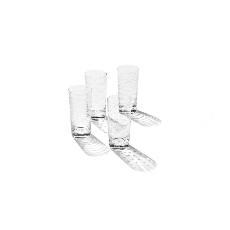 Ensemble de 4 verres Oneida Mingle Hiball