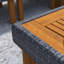 9-Piece Outdoor Conversation Set With Acacia Wood Legs And Tabletop-389473339-389473337