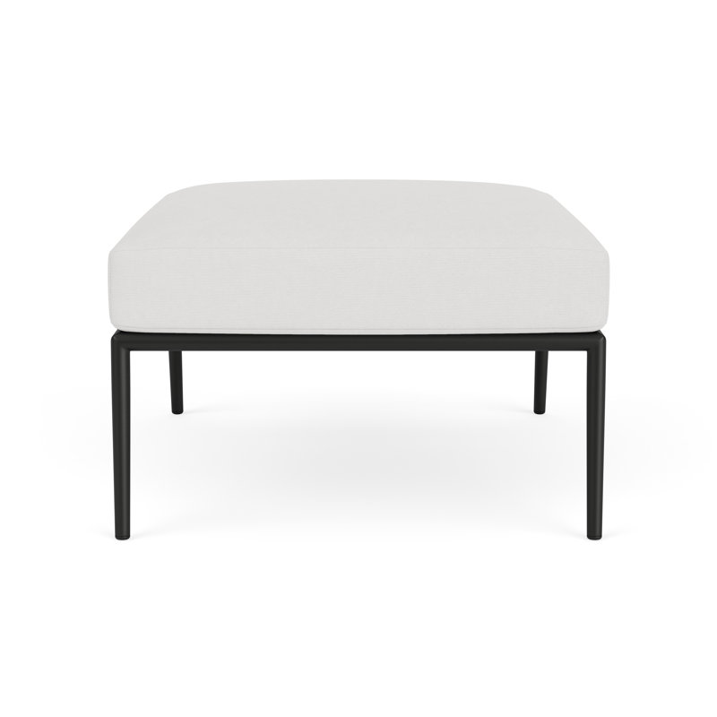 Escape Outdoor Ottoman, Canvas Natural