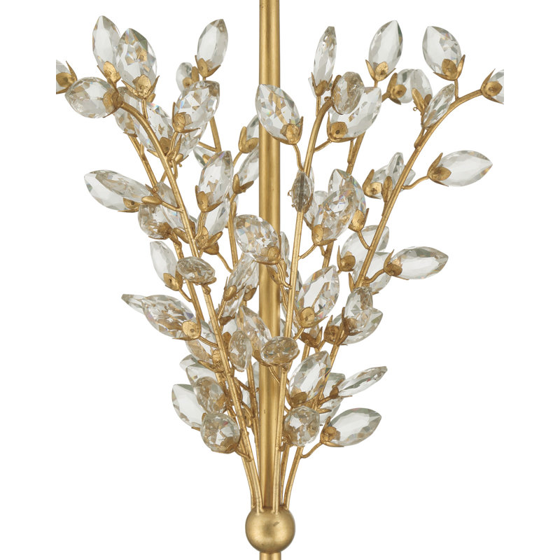 Forget-Me-Not Floor Lamp, Gold