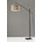 Doughty 76.5'' Black Arched Floor Lamp
