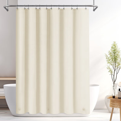 Doublure de rideau de douche imperméable légère en PEVA