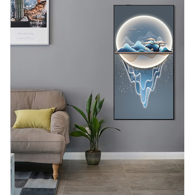 Framed On Paper Print