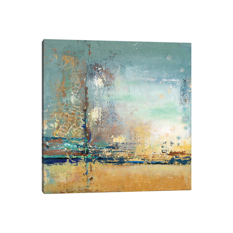" Adventure II " by Patricia Pinto, No Mat, 26" H x 26" W x 1.5" D, Wrapped Canvas