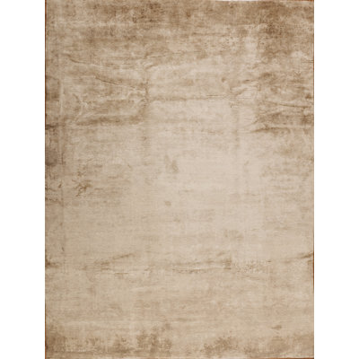 SURINDER WOOL PILE One-of-a-Kind 9' X 12' Hand Knotted Area Rug