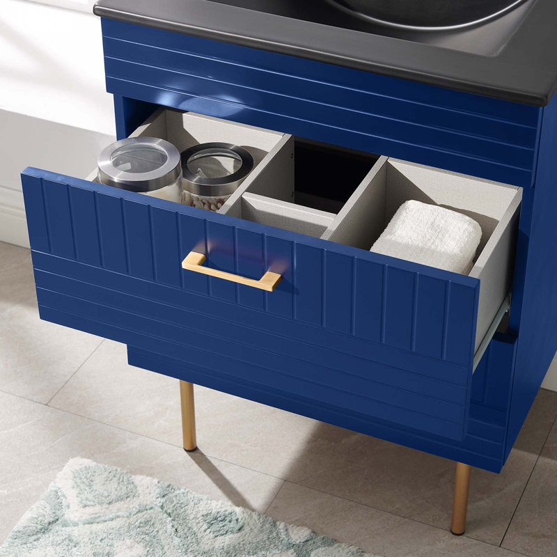 Meuble-lavabo 24 po Day Break par Modway, Bleu