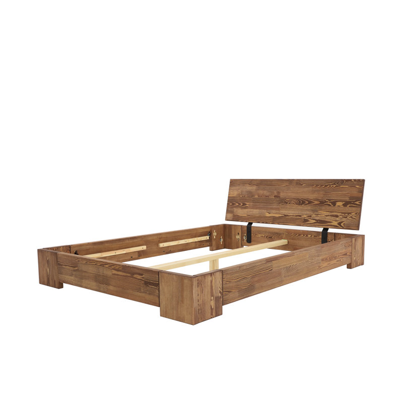 Caillo Solid Wood Bed, Double (4'6)