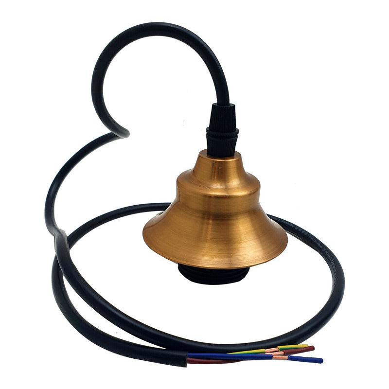 Kingsville 1 - Light Single Pendant, Yellow Brass