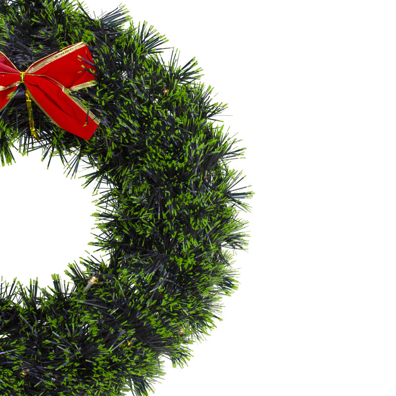 Guirlande de Noël artificielle 17 po avec lumières - 17 po