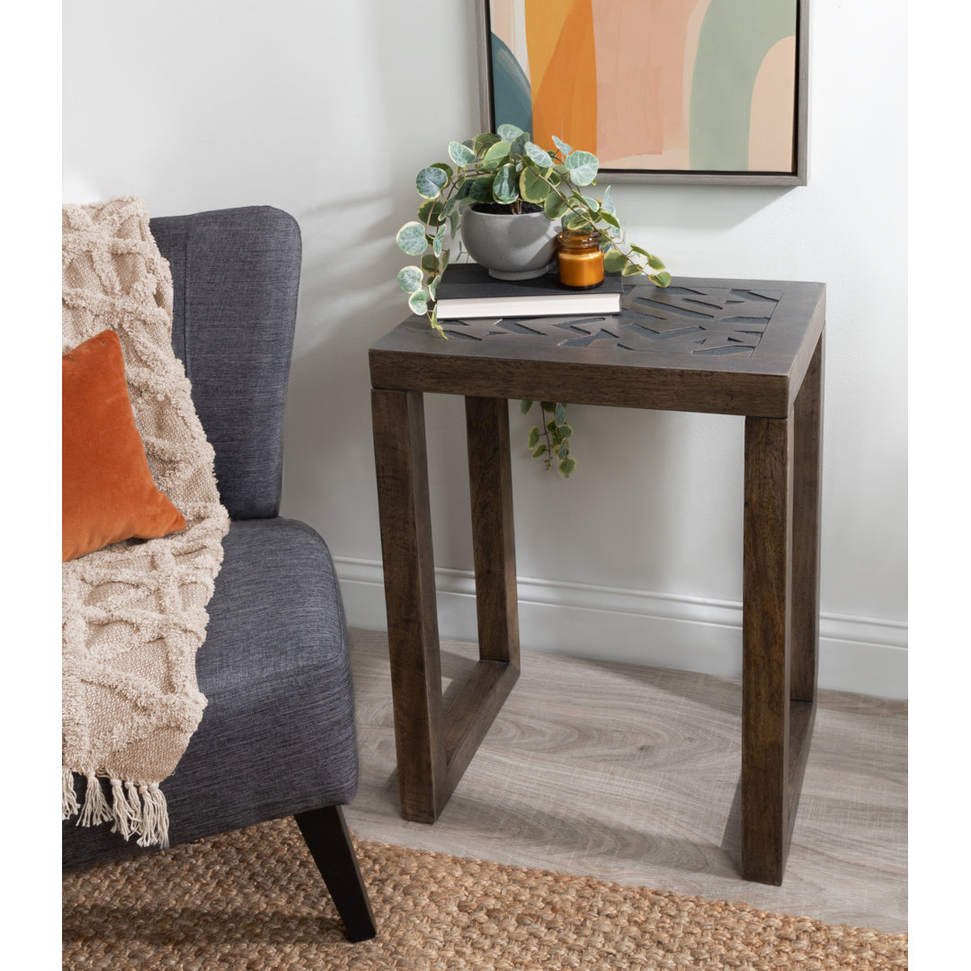 Yulia End Table Millwood Pines
