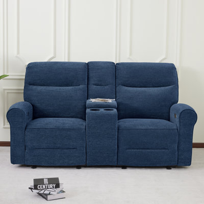 Causeuse inclinable électrique avec console Endrik