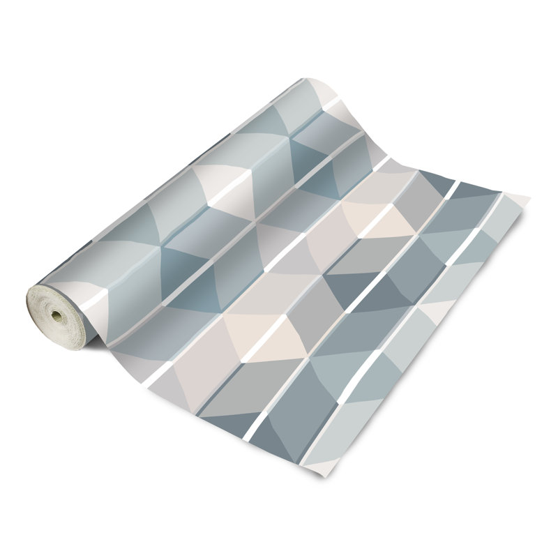 Panneau de papier peint adhésif Octavion Opal, L 4 po x l 24 po