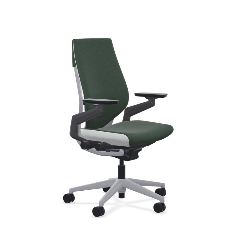 Steelcase Gesture Task Chair, Pink Lemonade, Light, Hard Floor