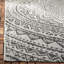 Tapis d'intérieur / extérieur à motif floral gris clair / noir Arneshia-45267763