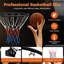 Jante solide à double ressort de basketball, rebord de basketball en acier de 18 po pour l'intérieur et l'extérieur