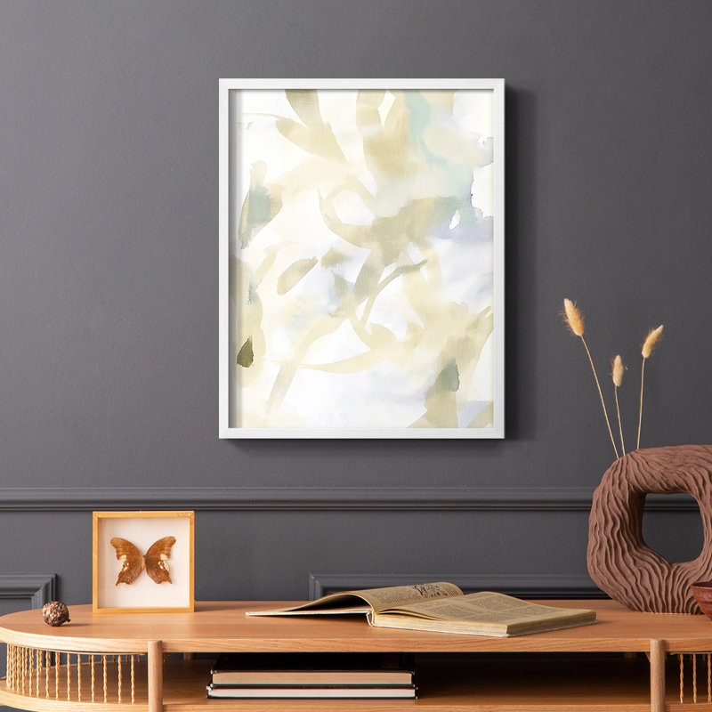 ABSTRACT Series CMIV - Impression encadrée de qualité supérieure - Prêt à accrocher - Aucun clou requis ABAI52514