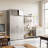 Seville Classics UltraHD 2 Piece Stainless Steel Storage System, 48" W x 24" D x 90.5" H-111741052