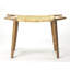 Tristan Natural Wood & Rattan Stool-408180273