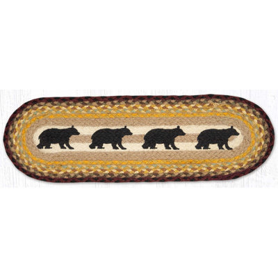  Tapis d'escalier ovale 27 po x 8,25 po ST-OP-395