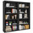 Tall Bookcase - Set Of 2, Storage And Display Bookshelves For Home Office And Living Room-114423995-114423994