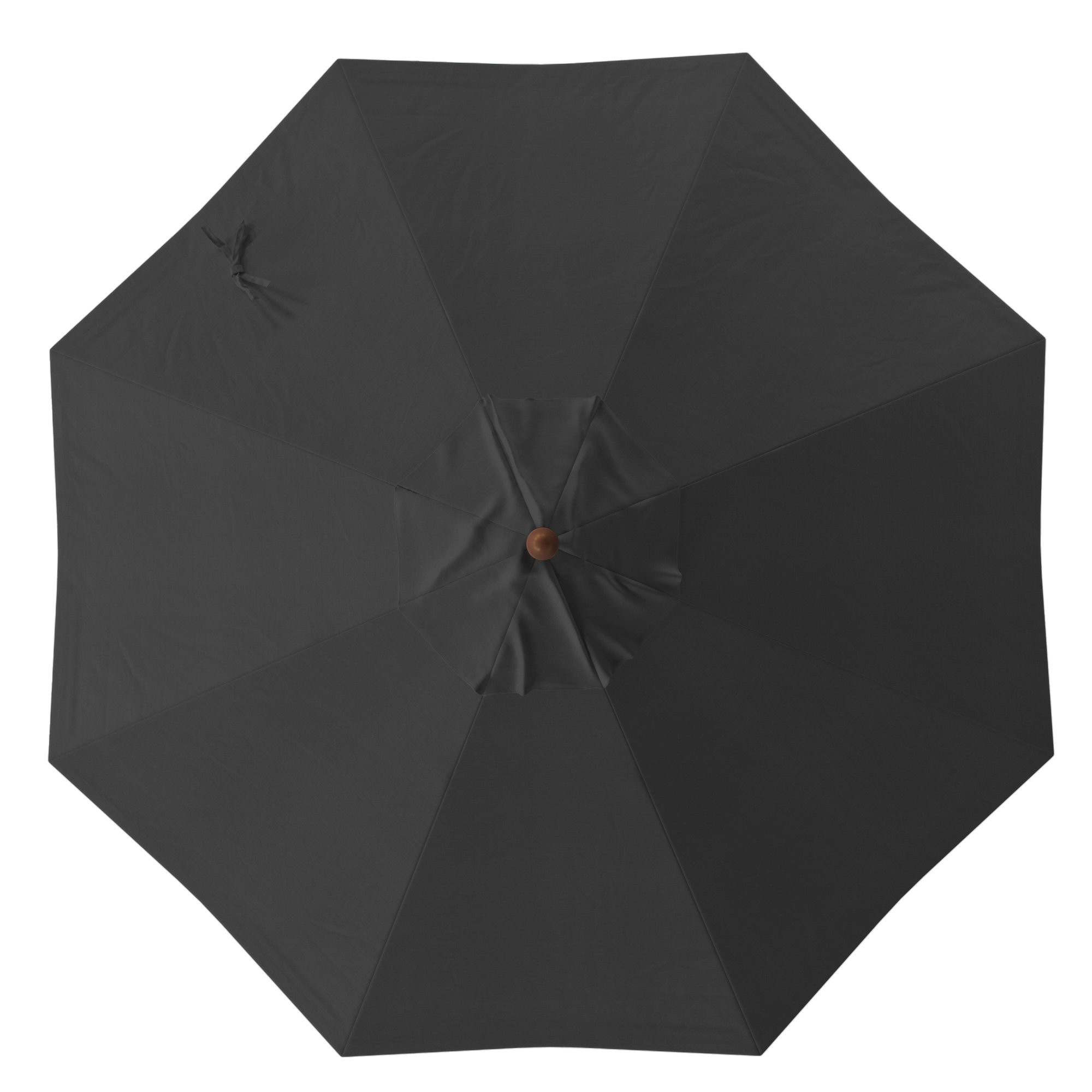 Sanna 104'' Sunbrella® Outdoor Umbrella, Canvas Black Sunbrella® Canvas