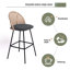 Tabouret de bar et de comptoir rembourré-1699833159