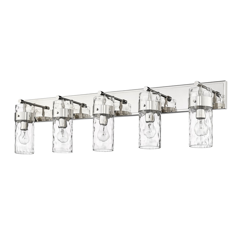 Aultman 5 - Light Dimmable Vanity Light, Polished Nickel