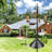 Adjustable 94-Inch Bird Feeding Station - Multi-Hook Stand With Squirrel Baffle And Durable Design