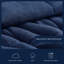 Ensemble d'édredon réversible bleu marine Nautica Beckett-100703472