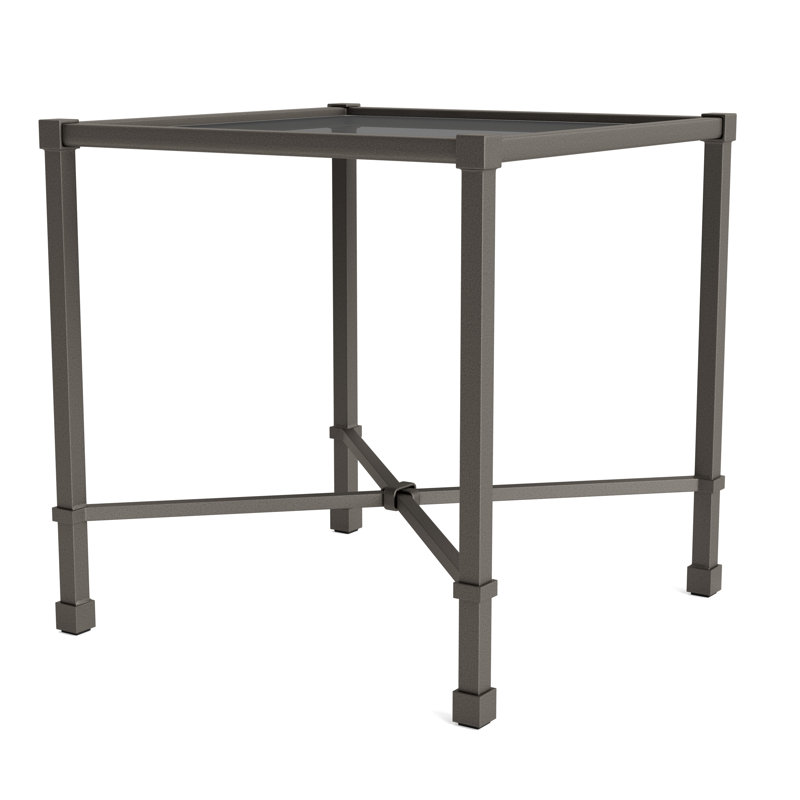 Venetian Outdoor Square Side Table, Mica