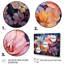 Coral Floral Symphony II - Abstract Botanicals, art mural sur toile-1763637928-1763637933