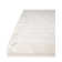 Glam Geometric White Silver Area Rug