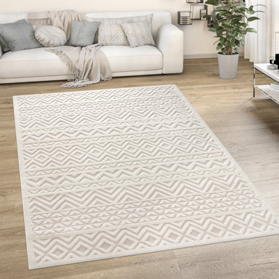 Horley Solid Colour Indoor / Outdoor Area Rug