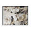 Fleur encadrée sur toile