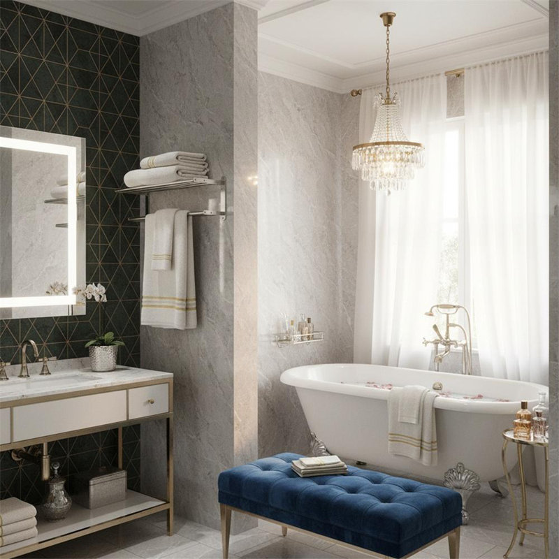 60cm 1 Wall Mounted Required Towel Bar