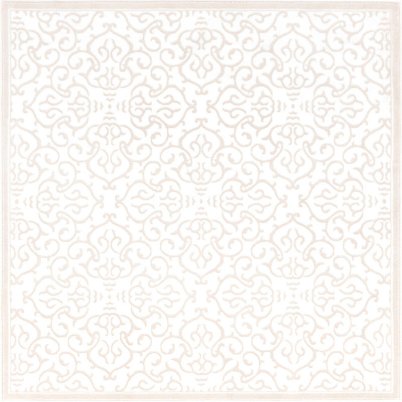 Whitting Oriental Indoor Rug, Square 6'