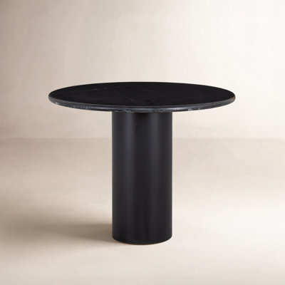Calila 38'' Round Marble Dining Table