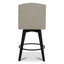 Tabouret de comptoir pivotant 26 po Annelotte-361965139
