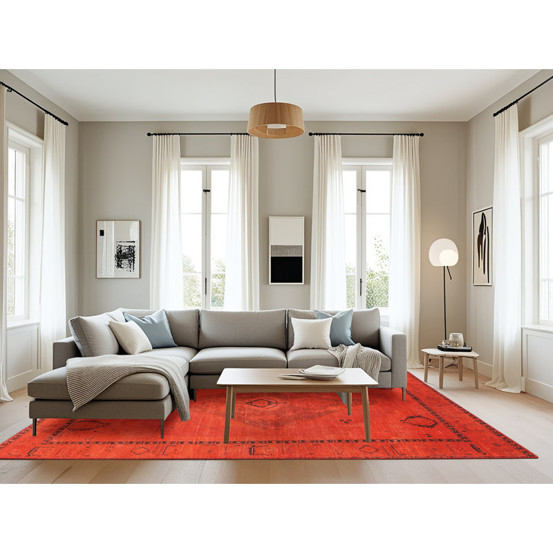 Oriental Indoor Rug, Rectangle 8' x 12'