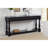 63" Long Console Table With Drawers And Shelf For Entryway, Hallway, Living Room, Acacia Wood Table, Espresso Finish-598729258