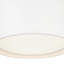 Uma 12-in Black dimmable LED Semi-Flush Mount-1838197048