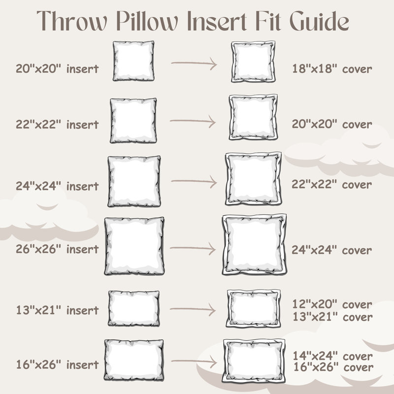 White Cotton Down Alternative Throw Pillow Insert 13"x21"