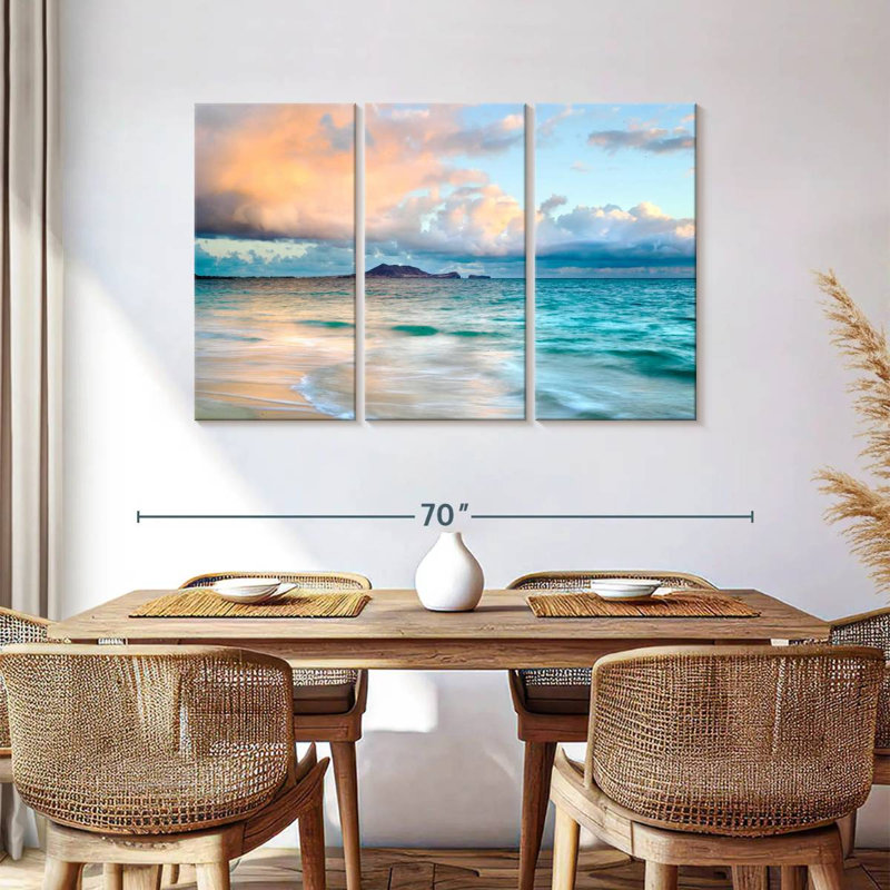 Plage Gillard Lanikai près de Honululu, H 36 po x l 57 po