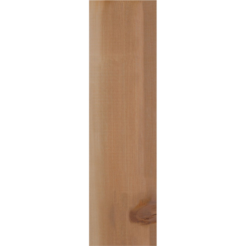 Yorktown Corbel, H 20 po x l 5,5 po x P 8 po, Cèdre rouge, Lisse