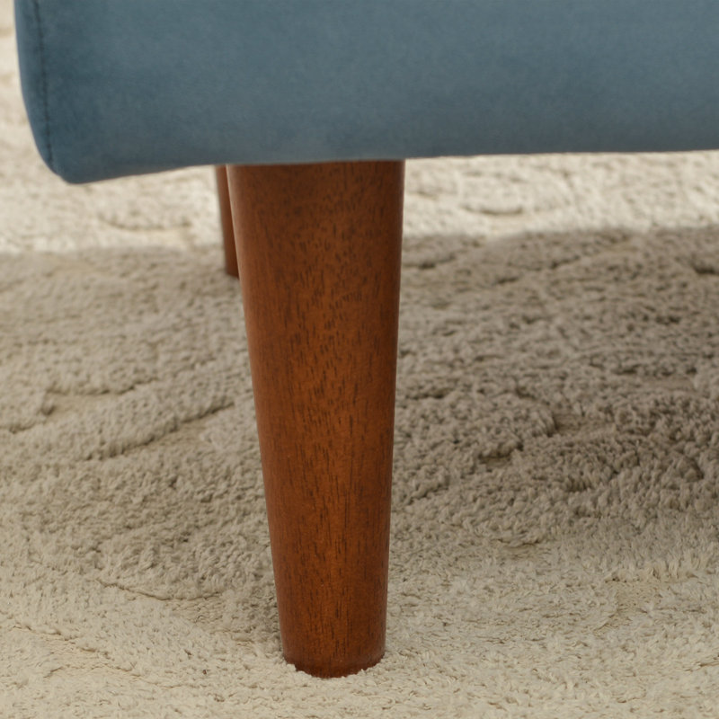Repose-pieds Miller, Bleu, 19" H x 32" W x 23" D