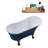 55.1'' x 26.8'' Soaking Acrylic Bathtub-66366586-90764604