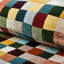 Multicolor Checkerboard 2'3" X 3'9" Rug-931058581